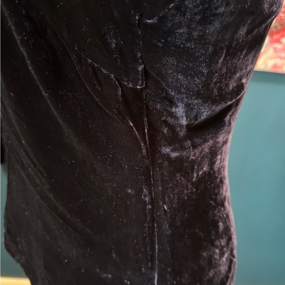 Lafayette 148 Velvet Top and Pants Set 4 - Picture 7 of 13